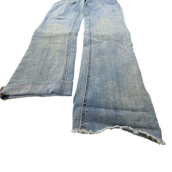 Seven7 Jeans Weekend Slim Fit Womens Size 4 Salvage Hem JJ3911 - Picture 8 of 9